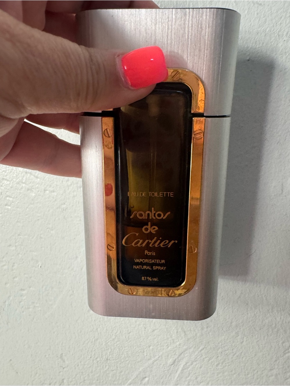 Vintage Cartier Santos De Cartier Eau de Toilette